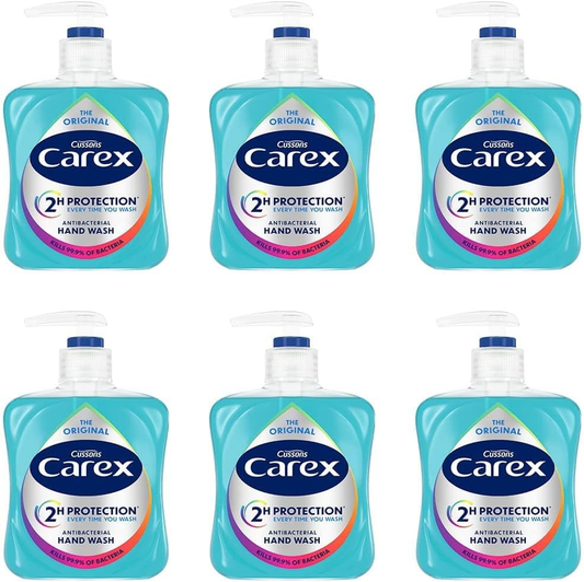 CAREX HANDWASH ORIGINAL PM 1.49 6x 250ML