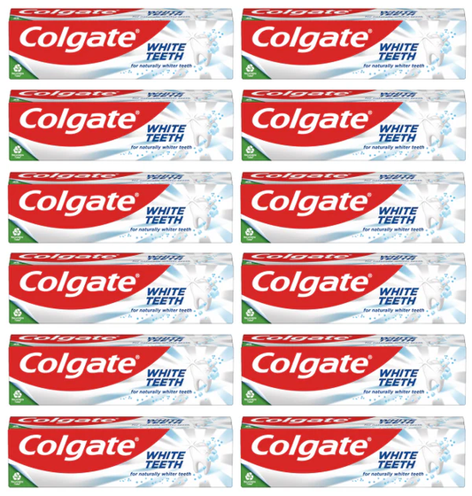 WHITE TEETH TOOTHPASTE 12 x 75ML