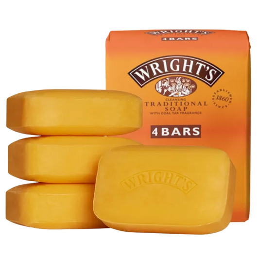 WRIGHts SAOp SOAP pack of 4 1 x 100G