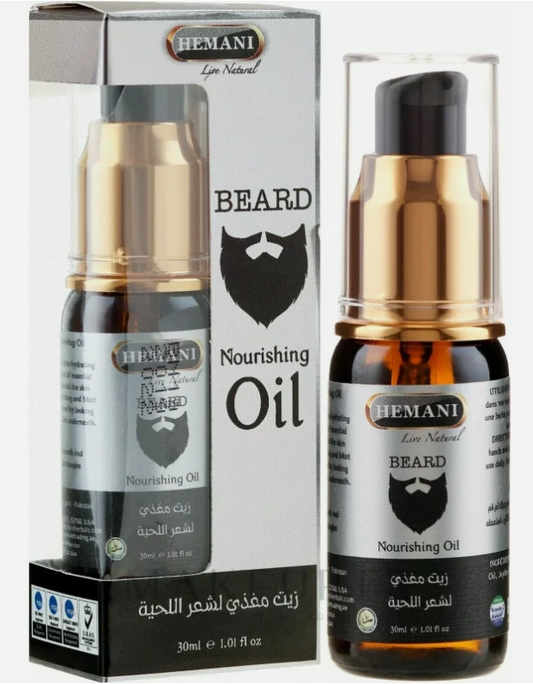 HEMANI BEARD OIL NATURAL 6 × 30ML