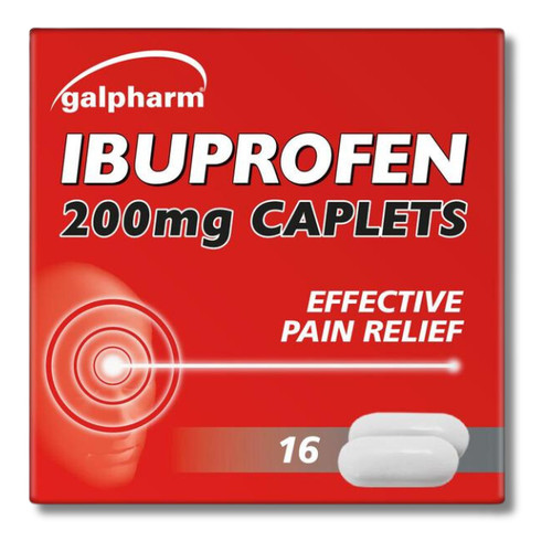 GALPHARM BUPROFEN LIQUID CAPS 200MG : 8 x 16S EBAY