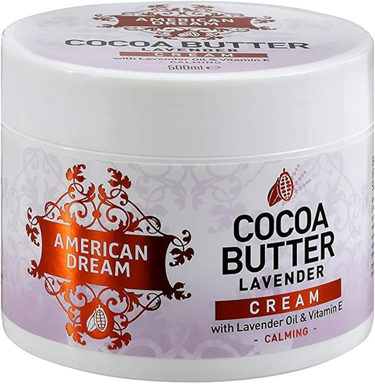 AMEPICAN DREAM COCOA BUTER CREAM levender JAR' 1 × 500ML