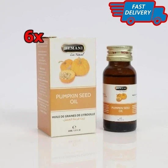 HEMANI PUMKIN OIL 6 x 30ML