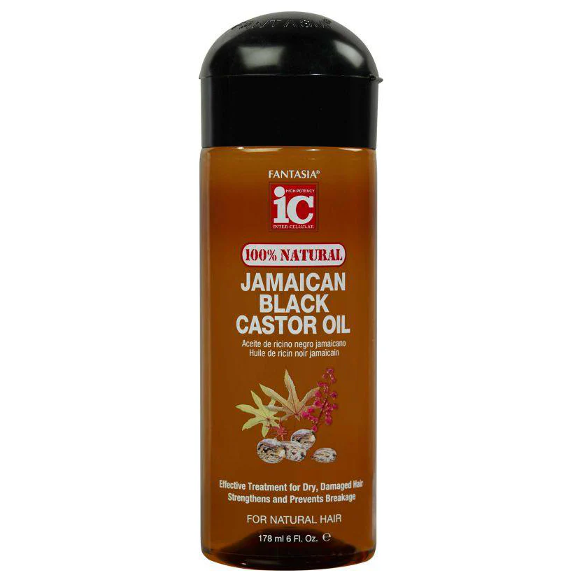 FANTASIA NATURAL JAMAICAN BLACK CASTOR OIL 1 x 60Z