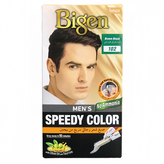 BIGEN MENS SPEEDY BROWN BLACK 3 x 6G