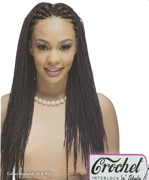 IMPRESSION SYN MICRO SENEGALESE TWIST BULK  Color P1B/33 Synthetic Weave Hair Asetena Pa 