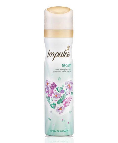 IMPULSE TEASE BODY FRAGRANCE 75 ml Body Spray Asetena Pa 