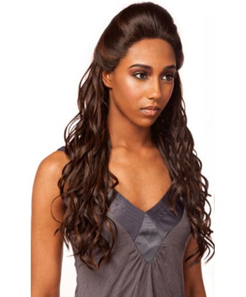 RED CARPET PREMIERE LACE FRONT WIG SYN BEYONCE POMP 3  Color SM27/30/613 Lace Wigs Asetena Pa 