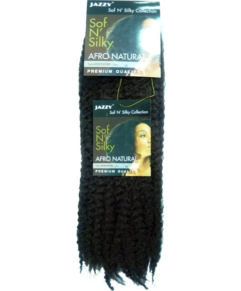 JAZZY SYN AFRO SOFT N SILKY BRAID  Color 30 Hair for Braid Extensions Asetena Pa 