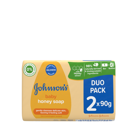 Johnsons Baby Honey Soap  1xtwin