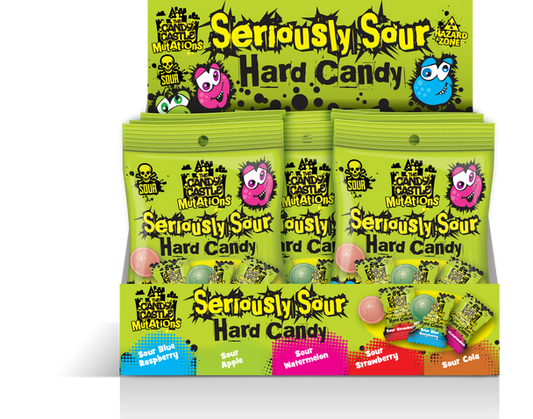 The Candy Castle Mutations Sour Hard Candy  18x56g(12)