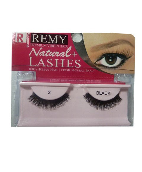 RESPONSE REMY NATURAL PLUS LASHES 3  Color 3 Eye Makeup Asetena Pa 