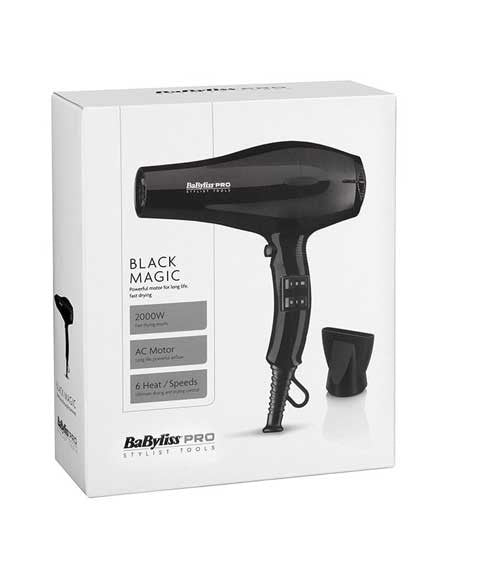 BABYLISS BLACK MAGIC HAIRDRYER Hair Dryers Asetena Pa 