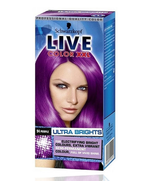 LIVE COLOR XXL ULTRA BRIGHTS SEMI PERMANENT COLOUR  Color 91 Raspberry Rebel Hair Color Asetena Pa 
