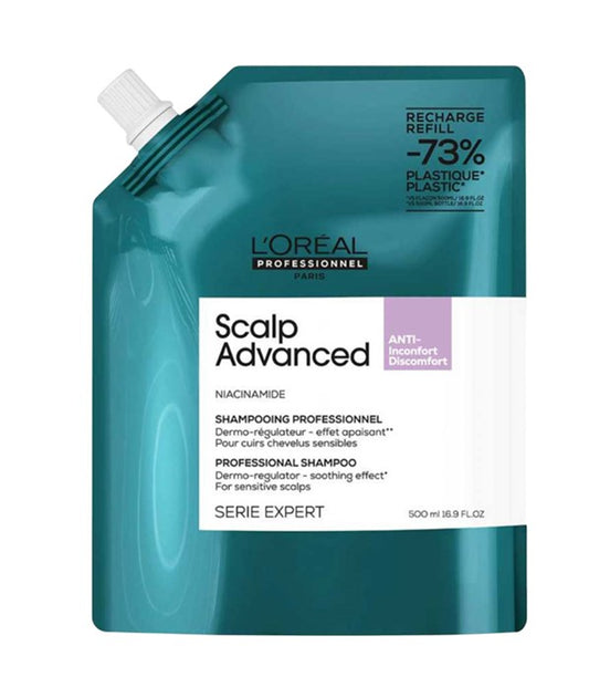SERIE EXPERT SCALP ADVANCED ANTI INCONFORT DISCOMFORT PROFESSIONAL SHAMPOO REFILL 500 ml Shampoo Asetena Pa 