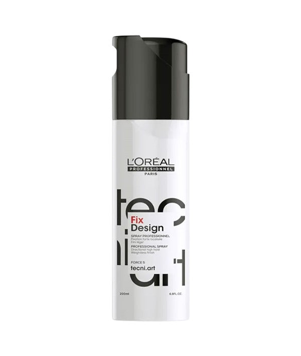 TECNI ART FIX DESIGN FIXING SPRAY FORCE 5 200 ml Sprays, Serums and Oils Asetena Pa 