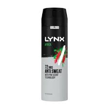 Lynx Body Spray Africa    6x200ml