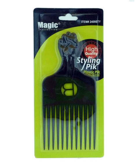 MAGIC COLLECTION STYLING PIK 2409  Color Black Hair Brushes and Combs Asetena Pa 