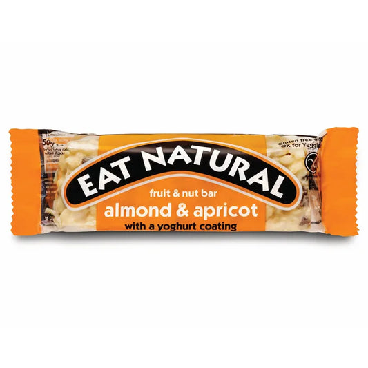 Eat Natural Almonds Apricots & Yoghurt Coating Bar 50g Box of 12