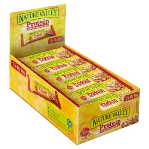Nature Valley Salted Caramel Protein Bars   12x40g