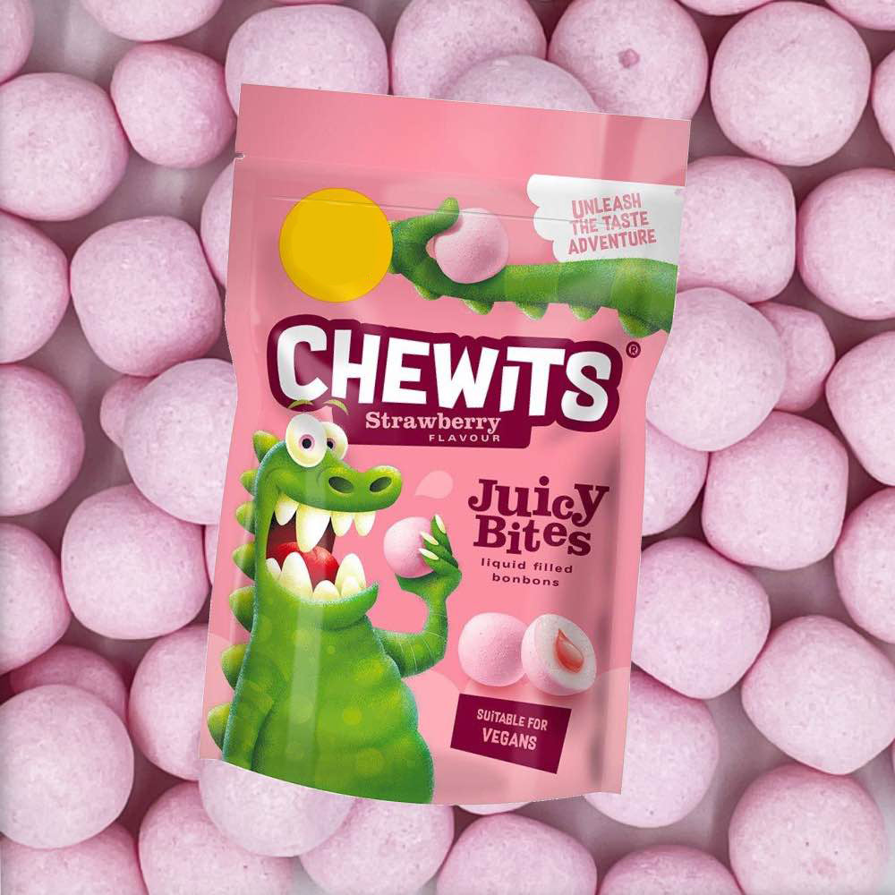 Chewits Strawberry Juicy Bites  10x115g