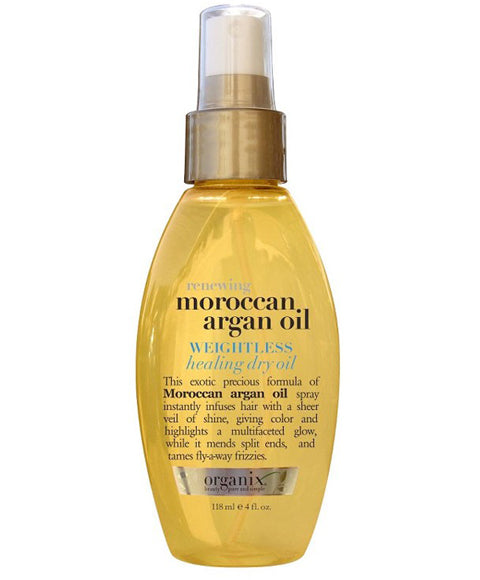 RENEWING MOROCCAN ARGAN OIL WEIGHTLESS HEALING DRY OIL 118 ml Sprays, Serums and Oils Asetena Pa 