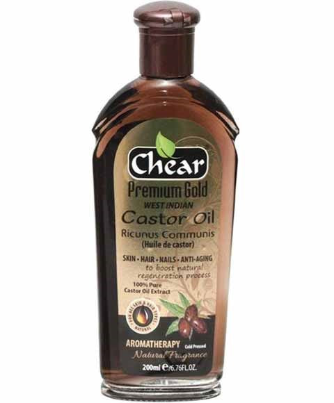 CHEAR PREMIUM GOLD WEST INDIAN CASTOR OIL 200 ml Sprays, Serums and Oils Asetena Pa 