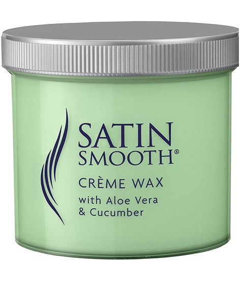 SATIN SMOOTH CREME WAX WITH ALOE VERA AND CUCUMBER 425 g Hair Removing Asetena Pa 