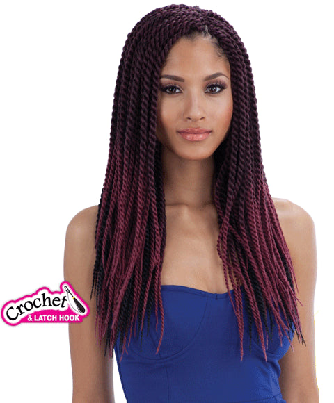 FREETRESS SYN SENEGALESE TWIST BRAID Large Color TP4/30 Hair for Braid Extensions Asetena Pa 