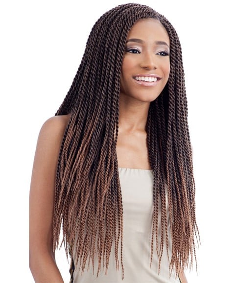 GLANCE SYN SENEGALESE TWIST SMALL BRAID  Color TT530 Hair for Braid Extensions Asetena Pa 