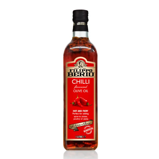 Filippo Berio Chilli Flavoured Olive Oil 1L