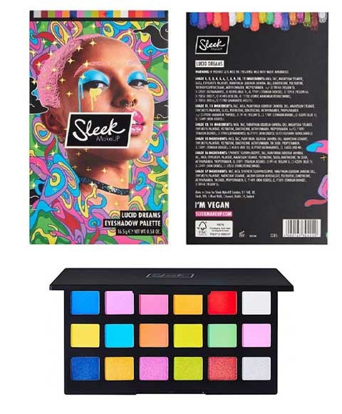 LUCID DREAMS EYESHADOW PALETTE 16.5 g Eye Makeup Asetena Pa 