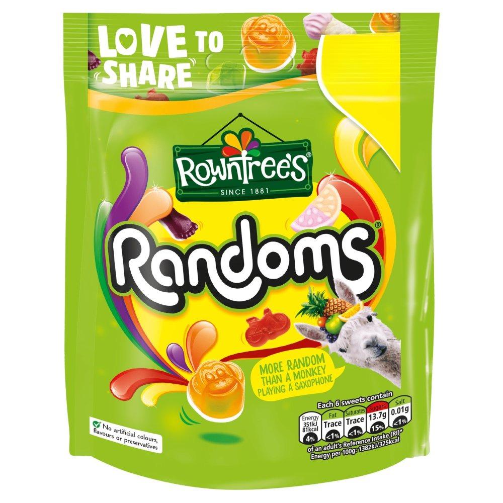 Rowntree's Randoms Sweets Sharing Bag 120g