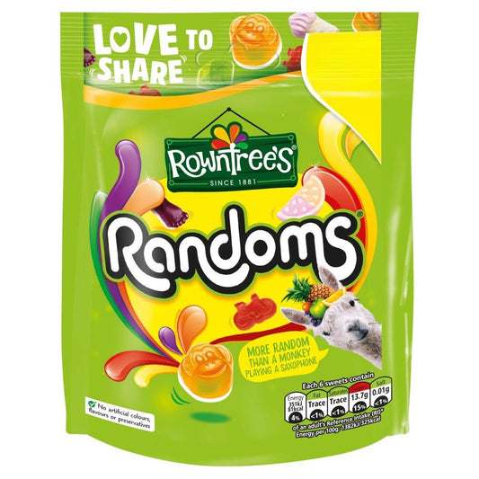 Rowntree's Randoms Sweets Sharing Bag 120g