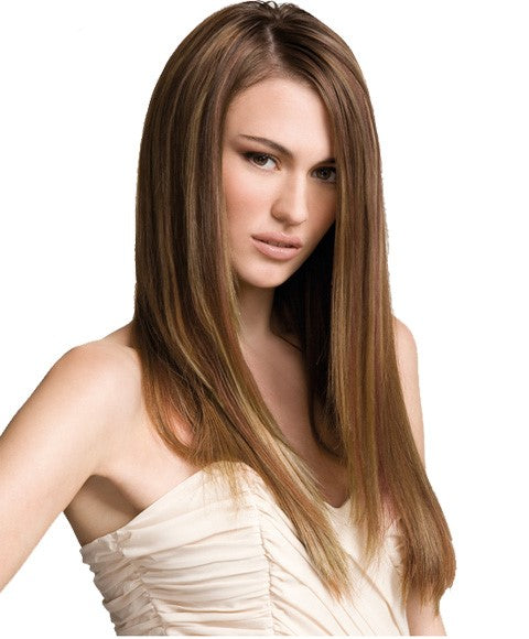 SOFT N SILKY 8 PIECE CLIP IN EXTENSION 18 Color 1 Synthetic Weave Hair Asetena Pa 