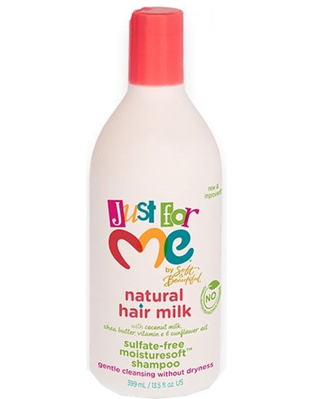 JUST FOR ME HAIR MILK SULFATE FREE MOISTURESOFT SHAMPOO 399 ml Shampoo Asetena Pa 