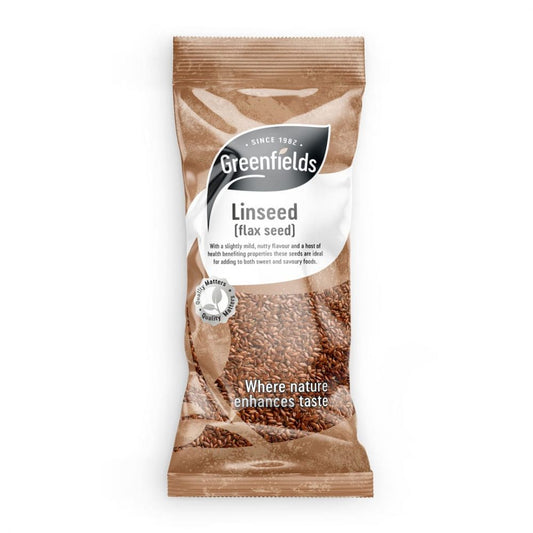 Greenfield Linseed (flax Seeds)  12x100g
