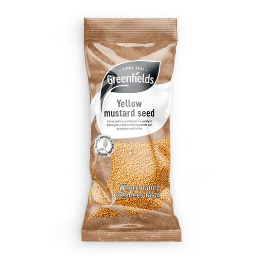 Greenfields Yellow Mustard Seeds  12x100g