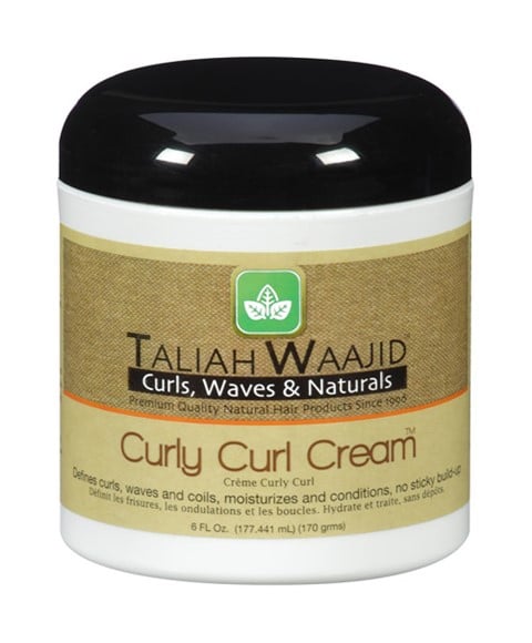 CURLS WAVES AND NATURALS CURLY CURL CREAM 177 ml (Pack of 2) Hair Styling Asetena Pa 