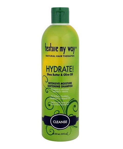 TEXTURE MY WAY HYDRATE INTENSIVE MOISTURE SOFTENING SHAMPOO 355 ml Shampoo Asetena Pa 