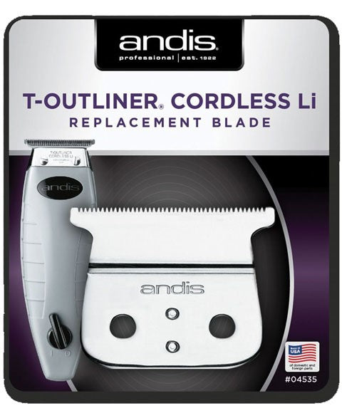 ANDIS T OUTLINER CORDLESS LI REPLACEMENT BLADE 04535 Clippers and Trimmers Asetena Pa 