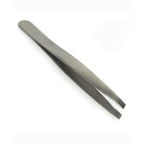 FINELINES TWEEZERS STAINLESS STEEL 24509  Color Slanted Makeup Accessories Asetena Pa 