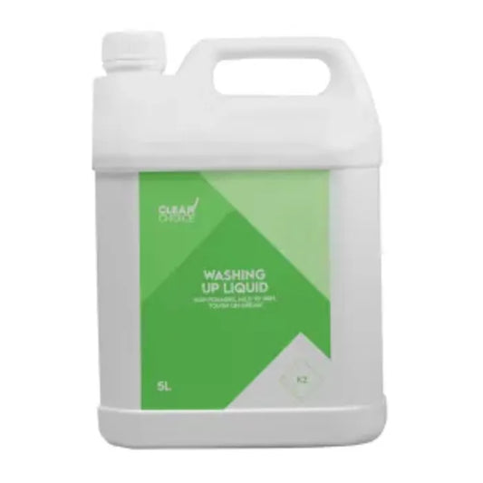 Clean Choice Washing Up Liquid 5L Case of 2