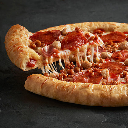 Chicago Town Stuffed Crust Magnificent Meat Feast Pizza 9 x 680g Ready Meals Asetena Pa 