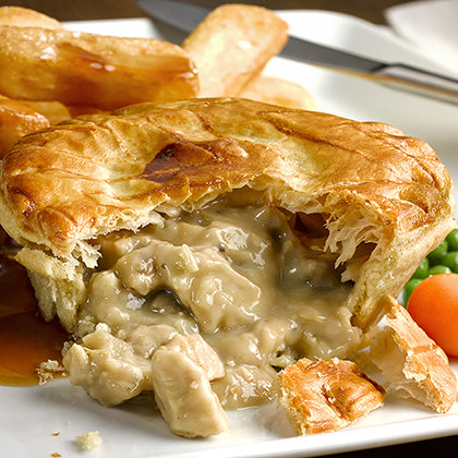 Everyday Favourites Chicken & Mushroom Pie 48 x 148g Ready Meals Asetena Pa 