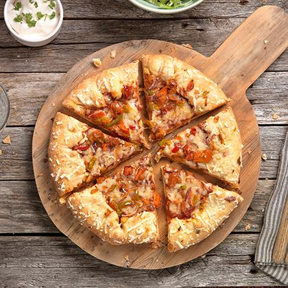 Chicago Town Stuffed Crust Vegan BBQ Jackfruit Pizza 10 x 490g Ready Meals Asetena Pa 