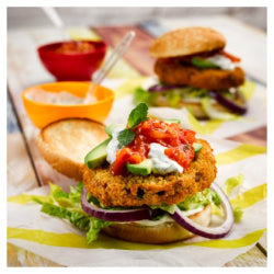 Everyday Favourites Spicy Bean Burger 48 x 113g Ready Meals Asetena Pa 