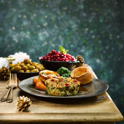 Butternut  Kale and Apricot Vegan  Roast 18 x 250g Ready Meals Asetena Pa 