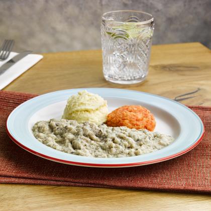 Simply Puree Level 5 Minced & Moist Chicken Supreme 12 x 380g Ready Meals Asetena Pa 