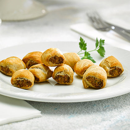 V Kitchen Plant Based Buffet Sausage Rolls  1 Inch 200x16g 1 x 3.2kg Ready Meals Asetena Pa 